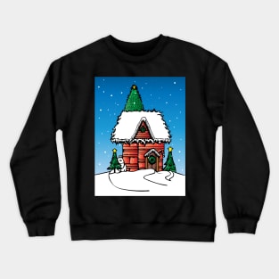 Christmas House Crewneck Sweatshirt